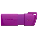 Memoria USB Kingston DataTraveler Exodia M 64GB USB A Morado