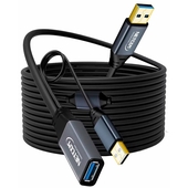 Cable Extensión USB 3.0 Activo Netcom de 20 Metros