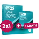 Antivirus ESET Home Security Essential 2x1 BTS + 1 Mobile Gratis