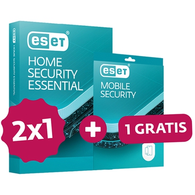 Adquiere tu Antivirus ESET Home Security Essential 2x1 BTS + 1 Mobile Gratis en nuestra tienda informática online o revisa más modelos en nuestro catálogo de Antivirus ESET
