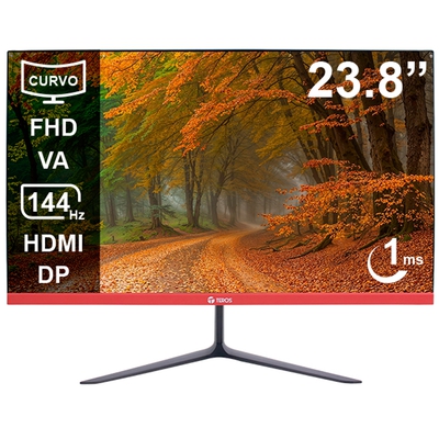 Adquiere tu Monitor Curvo Teros TE-2403S 23.8" FHD 144Hz 1ms HDMI DP en nuestra tienda informática online o revisa más modelos en nuestro catálogo de Monitores Teros