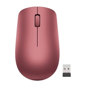 Mouse Inalámbrico Lenovo 530 Ambidiestro 1200DPI Rojo Cereza