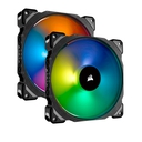 Pack 2 Fan Cooler Corsair Dual ML140 Pro RGB 14cm PWM