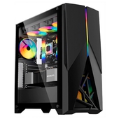 Case Gamer TEROS TE-1174N Mid Tower USB 3.0/2.0 ARGB Negro