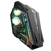 Case Gamer Teros TE-1314G Mid Tower Ventilador ARGB Negro