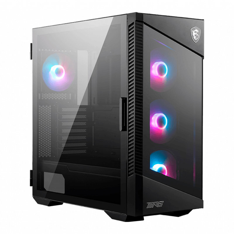 Caja PC Gaming MPG GUNGNIR 110R MSI Midi Tower USB 3.0 ATX Negro