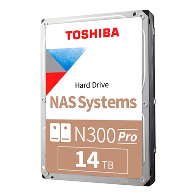Adquiere tu Disco 3.5" Toshiba N300 Pro NAS 14TB 7200RPM 512MB en nuestra tienda informática online o revisa más modelos en nuestro catálogo de Discos Duros 3.5" Toshiba