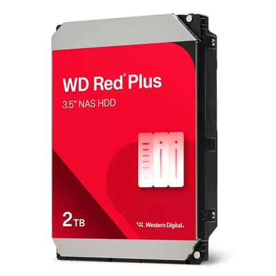 Adquiere tu Disco 3.5" 2TB Western Digital Red Plus SATA 5400rpm 64MB en nuestra tienda informática online o revisa más modelos en nuestro catálogo de Discos Duros 3.5" Western Digital
