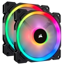 Pack 2 Fan Cooler Corsair LL140 RGB 140mm PWM