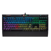 Teclado Gamer Corsair Strafe RGB Mecánico Cherry MX Red Alámbrico