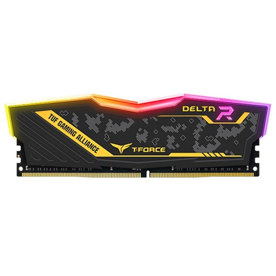 Adquiere tu Memoria T-Force DELTA TUF Gaming RGB 16GB DDR4 3200MHz CL16 en nuestra tienda informática online o revisa más modelos en nuestro catálogo de DIMM DDR4 Teamgroup