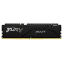 Memoria Kingston Fury Beast 16GB DDR5 5200MHz Non-ECC CL40 XMP