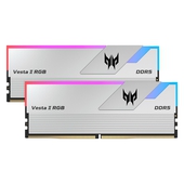 Memoria DDR5 32GB (2x16GB) Predator Vesta II RGB Blanco