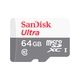 Adquiere tu Memoria Flash SanDisk Ultra microSDHC, UHS-I, Class10, 64GB, incluye adaptador SD. en nuestra tienda informática online o revisa más modelos en nuestro catálogo de Memorias Flash SanDisk