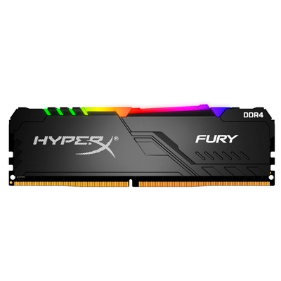 Adquiere tu Memoria Kingston HyperX Fury, 8GB, RGB, DDR4, 3600MHz, Non-ECC, CL17, XMP en nuestra tienda informática online o revisa más modelos en nuestro catálogo de DIMM DDR4 Kingston