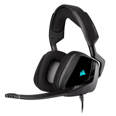 Adquiere tu Auriculares Con Micrófono Corsair VOID RGB ELITE 7.1 USB en nuestra tienda informática online o revisa más modelos en nuestro catálogo de Auriculares y Headsets Corsair