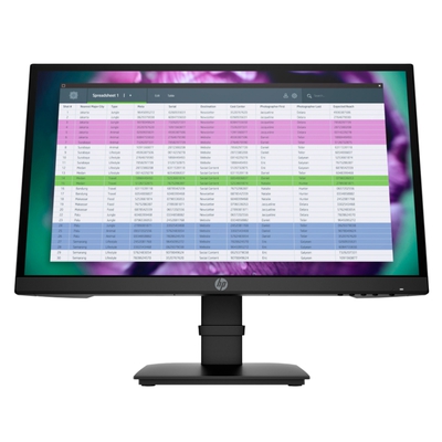 Adquiere tu Monitor HP P22 G4 21.5" FHD 1920 x 1080 HDMI DP VGA en nuestra tienda informática online o revisa más modelos en nuestro catálogo de Monitores HP