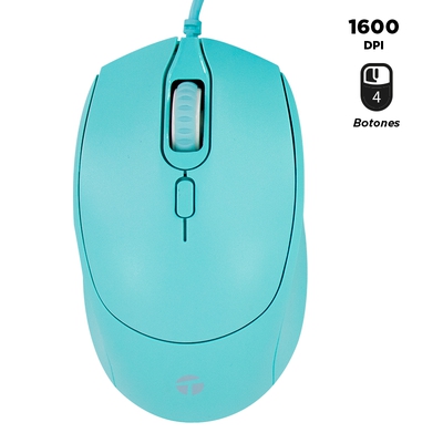 Adquiere tu Mouse Teros TE-1227S 800-1200-1600 DPI USB 4 botones Verde en nuestra tienda informática online o revisa más modelos en nuestro catálogo de Mouse USB Teros