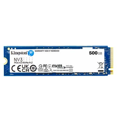 Adquiere tu Disco Sólido M.2 NVMe 500GB Kingston NV3 PCIe 4.0 en nuestra tienda informática online o revisa más modelos en nuestro catálogo de Discos Sólidos M.2 Kingston