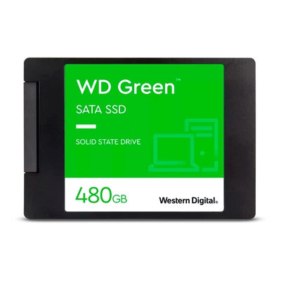 Adquiere tu Disco Sólido 2.5" Western Digital Green 480GB SATA 6Gb/s 7mm en nuestra tienda informática online o revisa más modelos en nuestro catálogo de Discos Sólidos 2.5" Western Digital