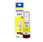 Botella De Tinta Epson T504 Amarillo 70ml